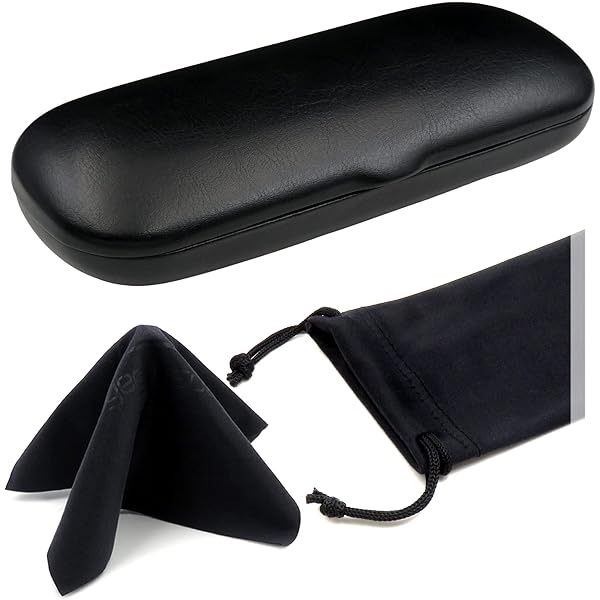 MoKo Hard Glasses Case, Hard Shell Sunglasses Case Anti-Scratch